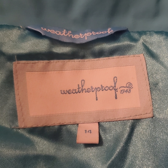 Weatherproof Jacket, David Peyser Sportswear, Youth Size 14 - Picture 4 of 4